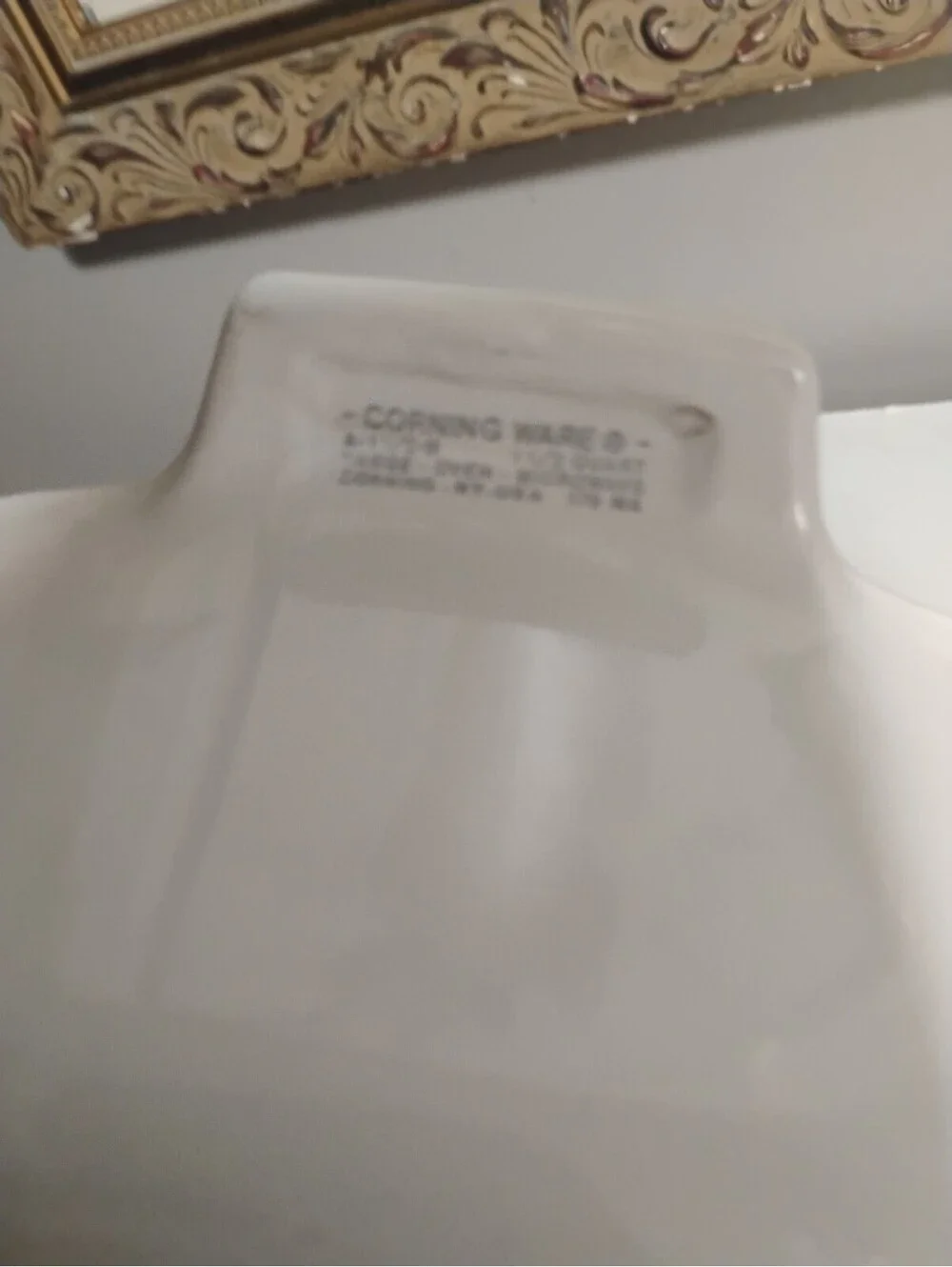 Corning Ware Blue Cornflower Square Casserole Dish No Lid